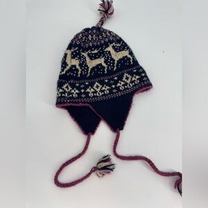 Handcrafted Caribous Handcrafted Woolens Earflap